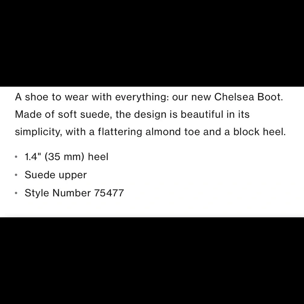 ✨NIB✨Tory Burch Suede Chelsea Ankle Boots - Picture 7 of 8